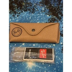 Vintage Ray‎ ban Glasses Brown Glasses Soft Case